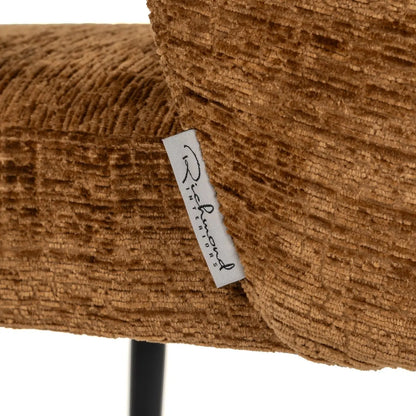 Dining chair Fallon cognac fusion