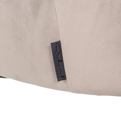 Dining chair Fay khaki velvet fire retardant