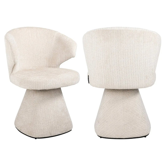 Dining chair Gatsbi niagara beige fire retardant