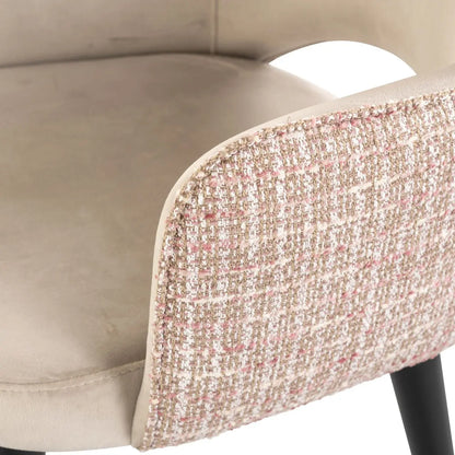 Dining chair Giovanna trendy rose