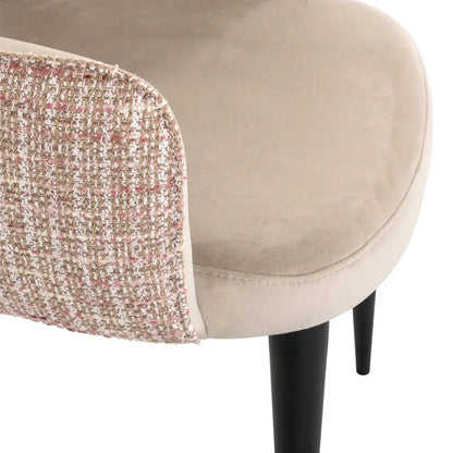 Dining chair Giovanna trendy rose