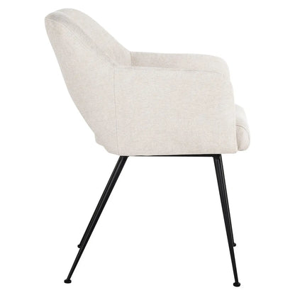 Dining chair Jenthe giulia nature fire retardant