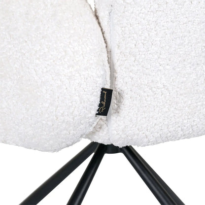 Dining chair Jolie sheep white swivel
