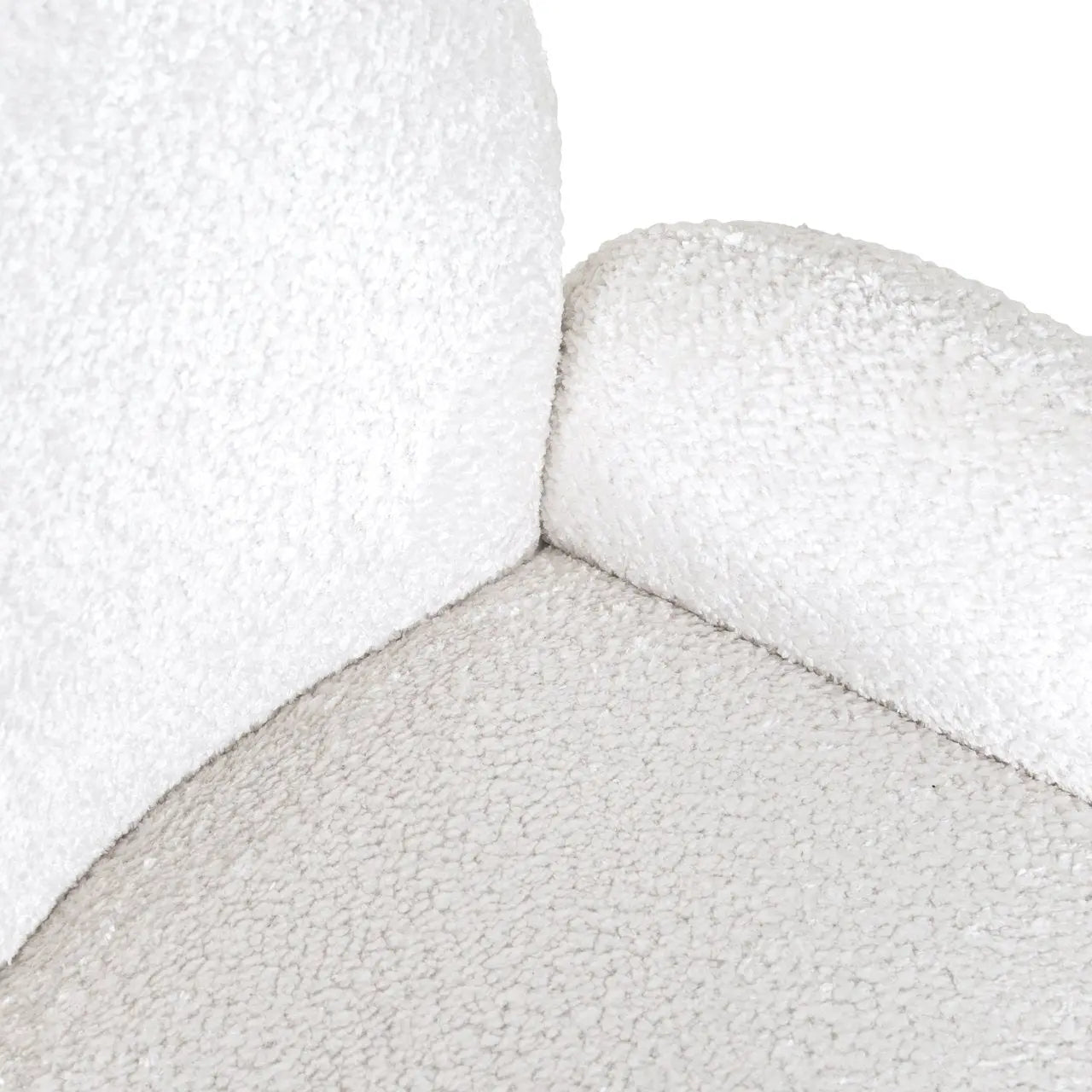 Dining chair Jolie sheep white swivel