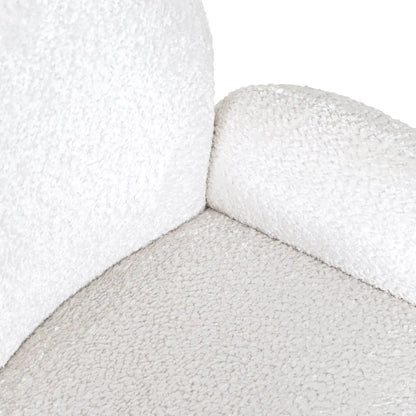 Dining chair Jolie sheep white swivel