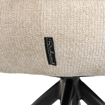 Dining chair Kayla cream unicorn swivel
