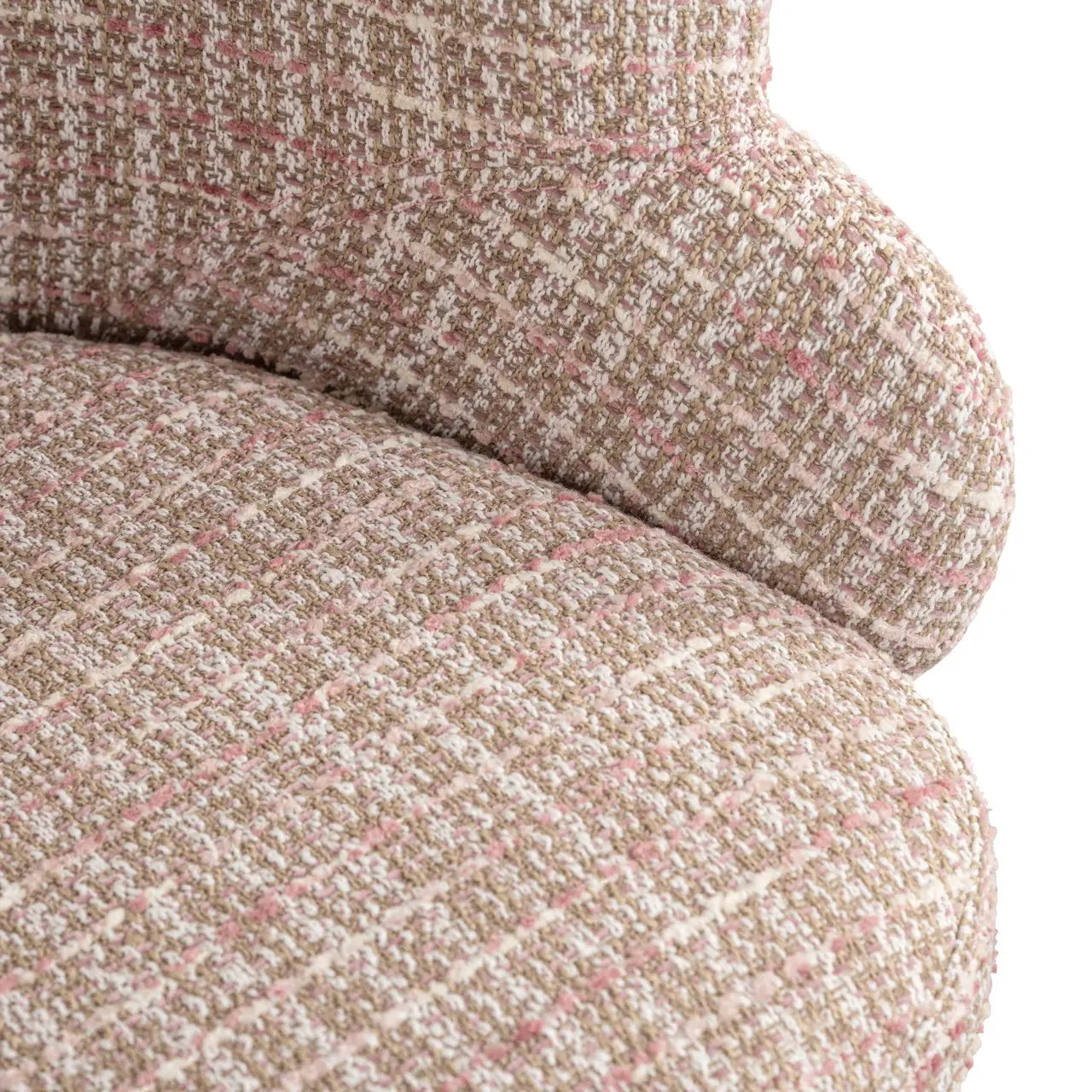 Dining chair Kayla trendy rose swivel