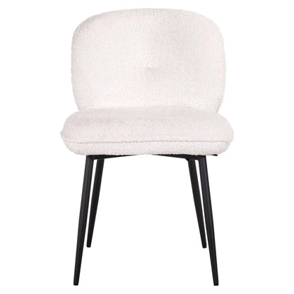 Dining chair Kiki sheep white (Set of 2)