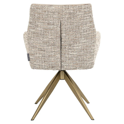 Dining chair Lisonne trendy nature swivel