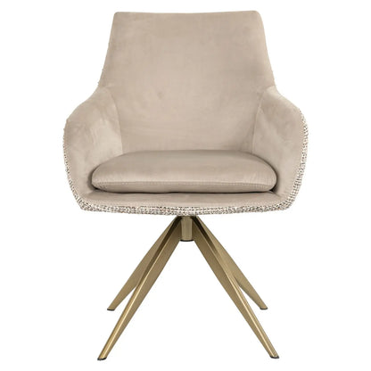 Dining chair Lisonne trendy nature swivel