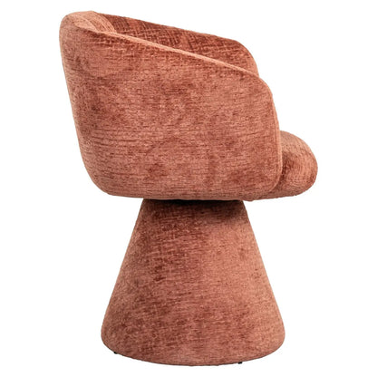 Dining chair Madeline blush fusion swivel