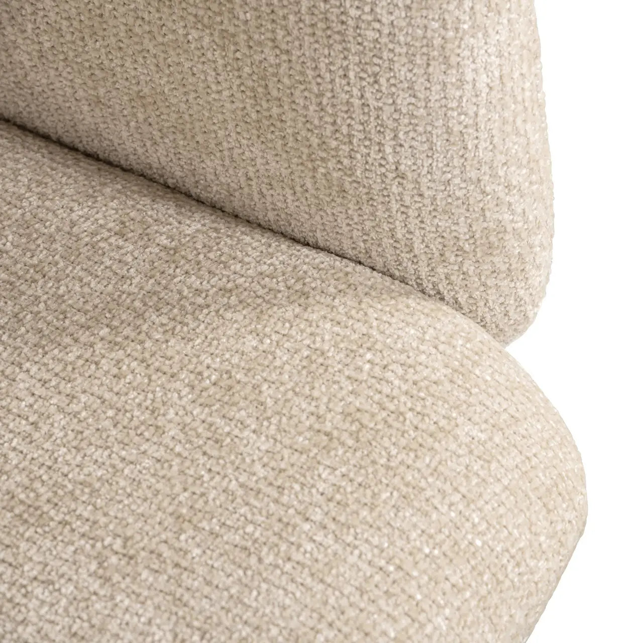 Dining chair Madeline cream unicorn swivel