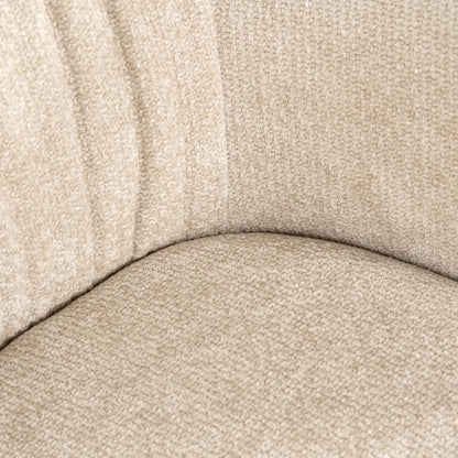 Dining chair Madeline cream unicorn swivel