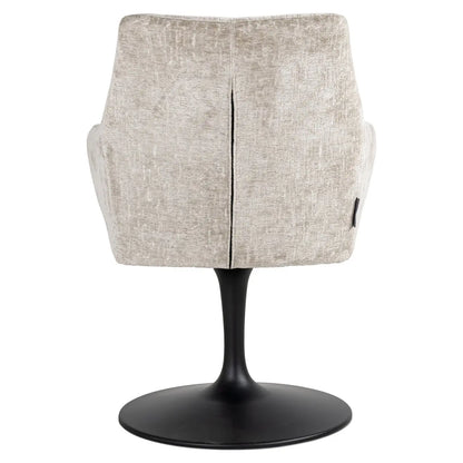 Dining chair Marlon pearl island swivel