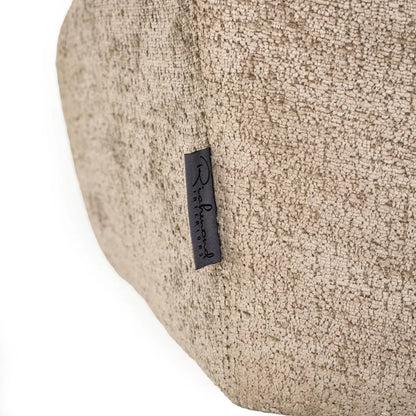 Dining chair Marlon taupe chenille swivel