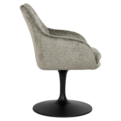 Dining chair Marlon thyme fusion swivel