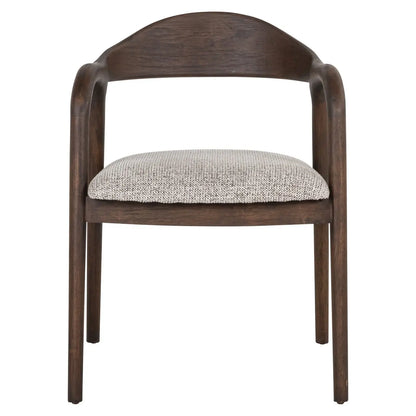 Dining chair Mihara mocca fancy