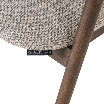 Dining chair Mihara mocca fancy