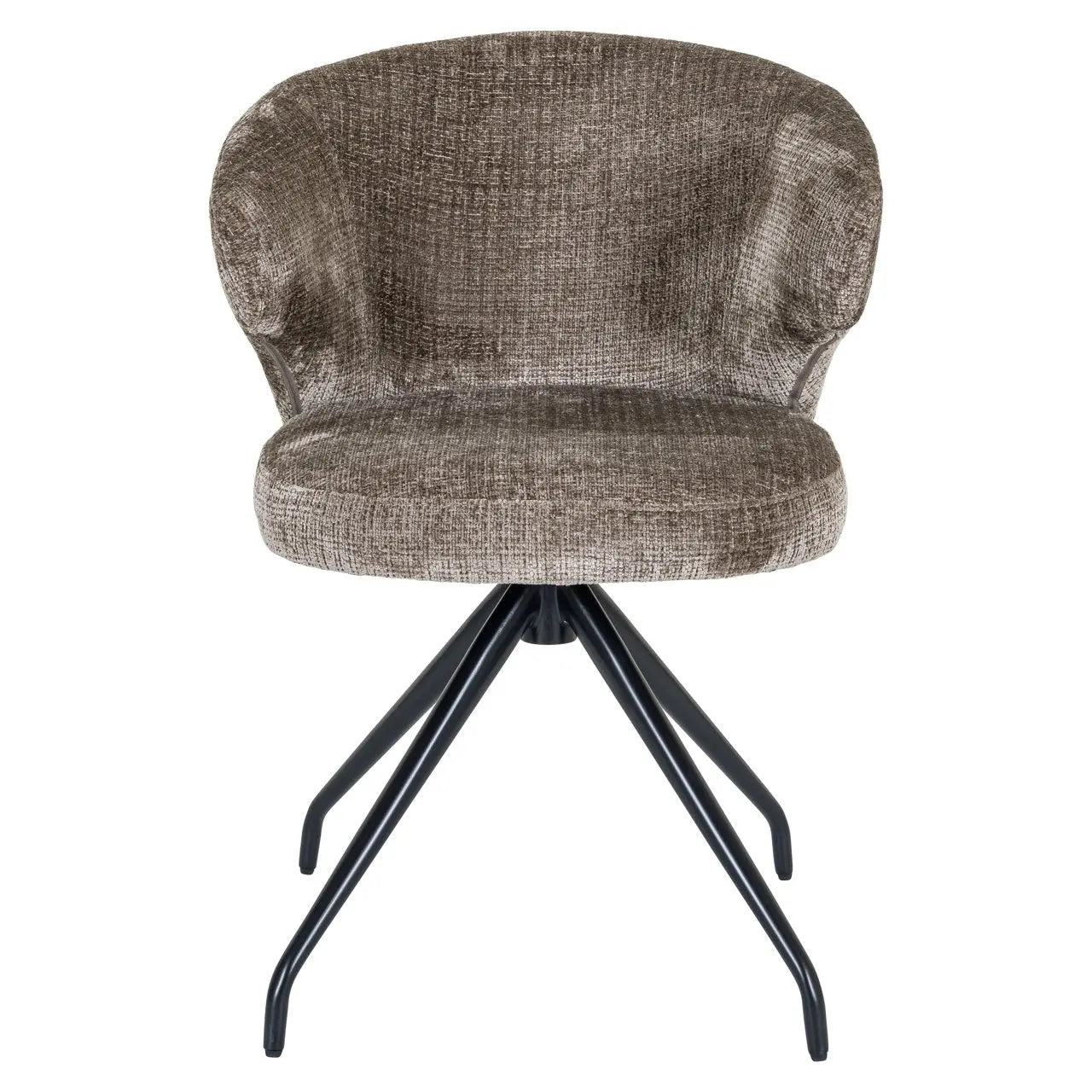 Dining chair Milly niagara stone swivel