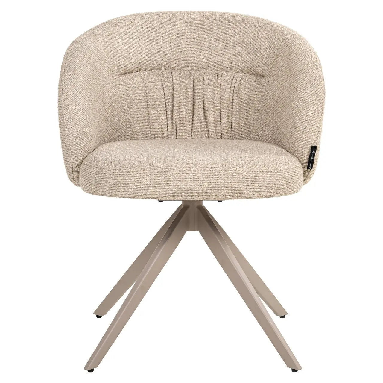 Dining chair Olivia biscotti swivel