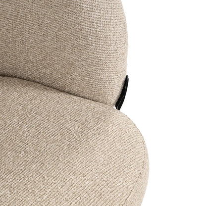 Dining chair Olivia biscotti swivel