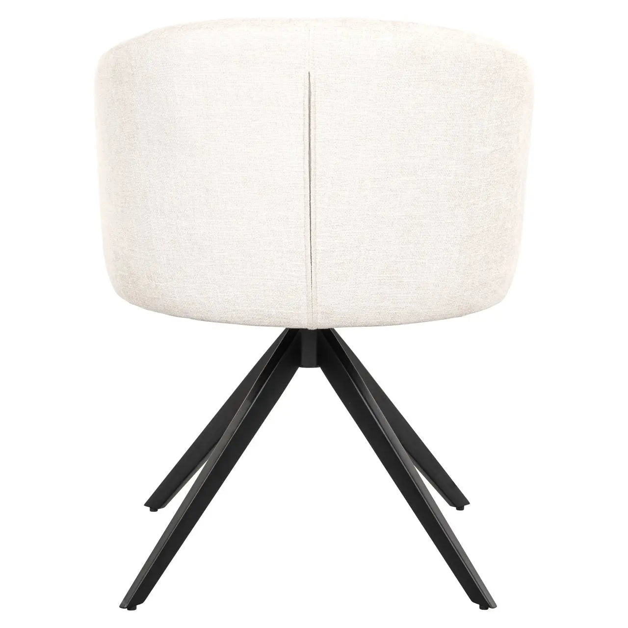 Dining chair Olivia ecru miami swivel