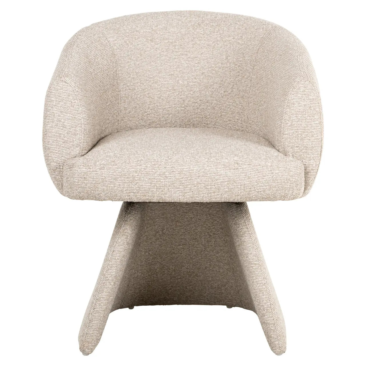 Dining chair Quiriro biscotti swivel