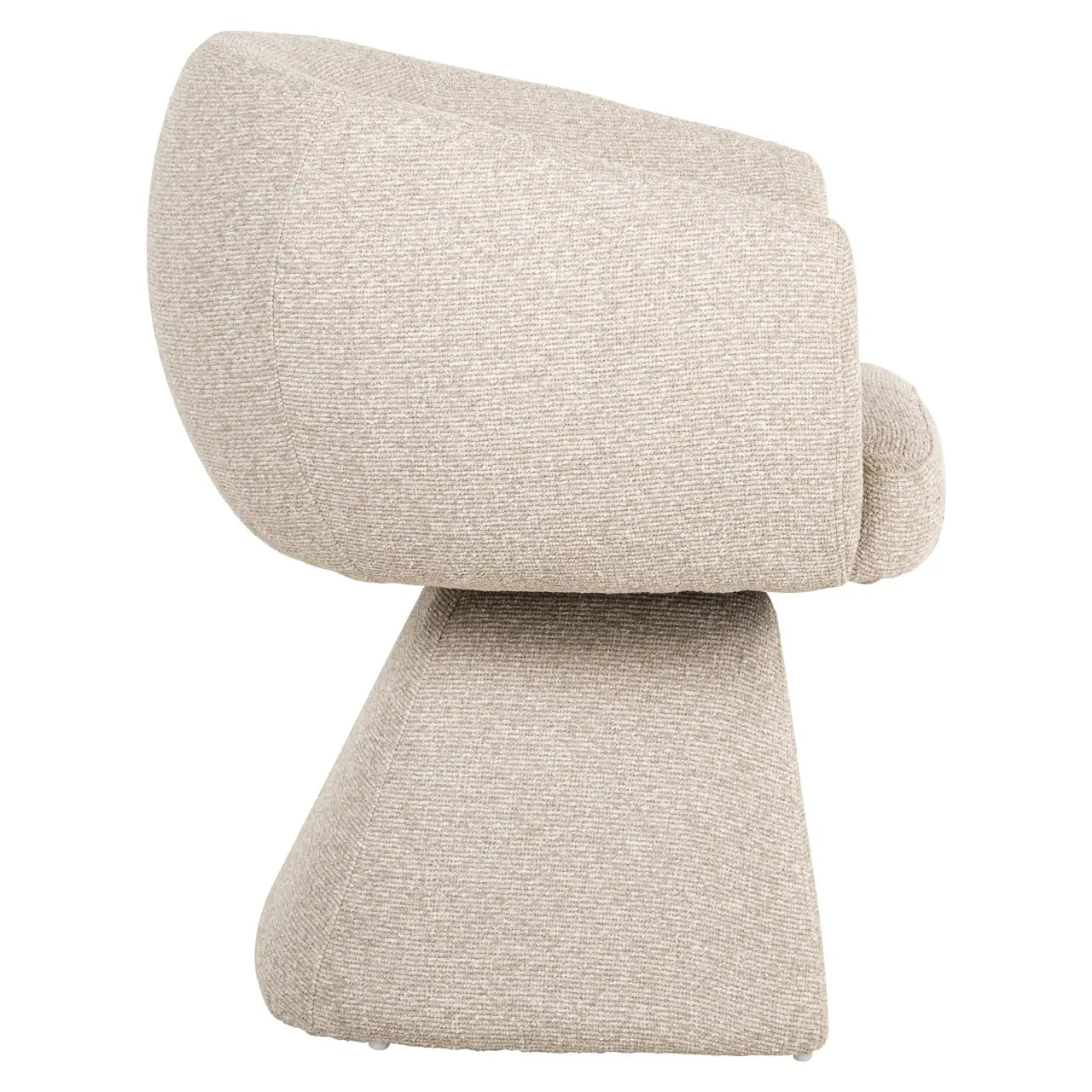 Dining chair Quiriro biscotti swivel