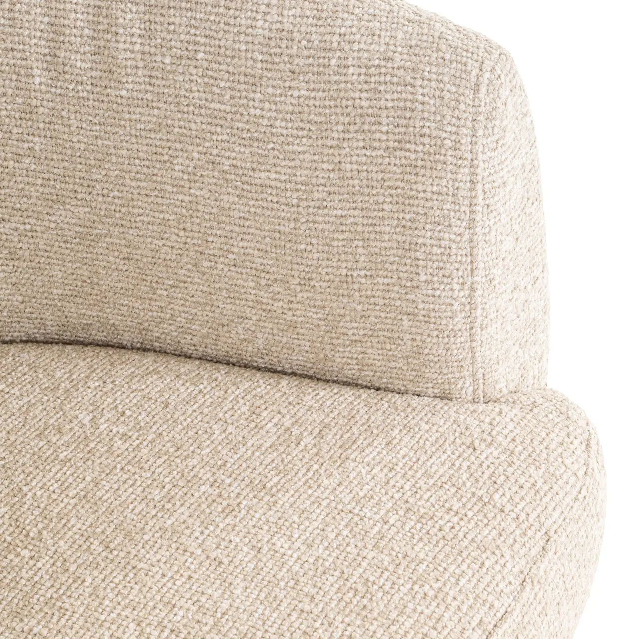 Dining chair Quiriro biscotti swivel