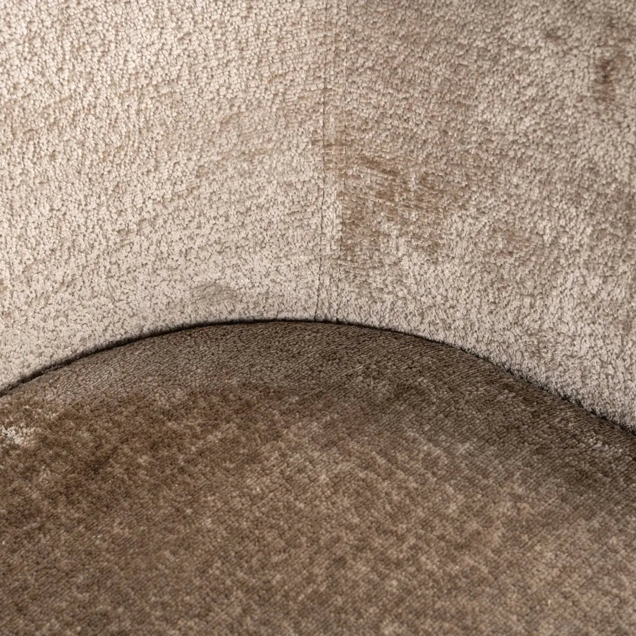 Dining chair Ruby taupe chenille