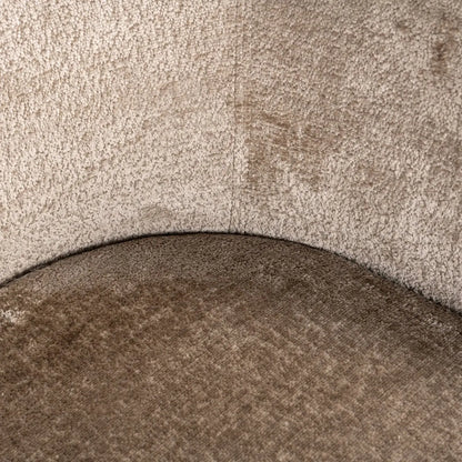 Dining chair Ruby taupe chenille