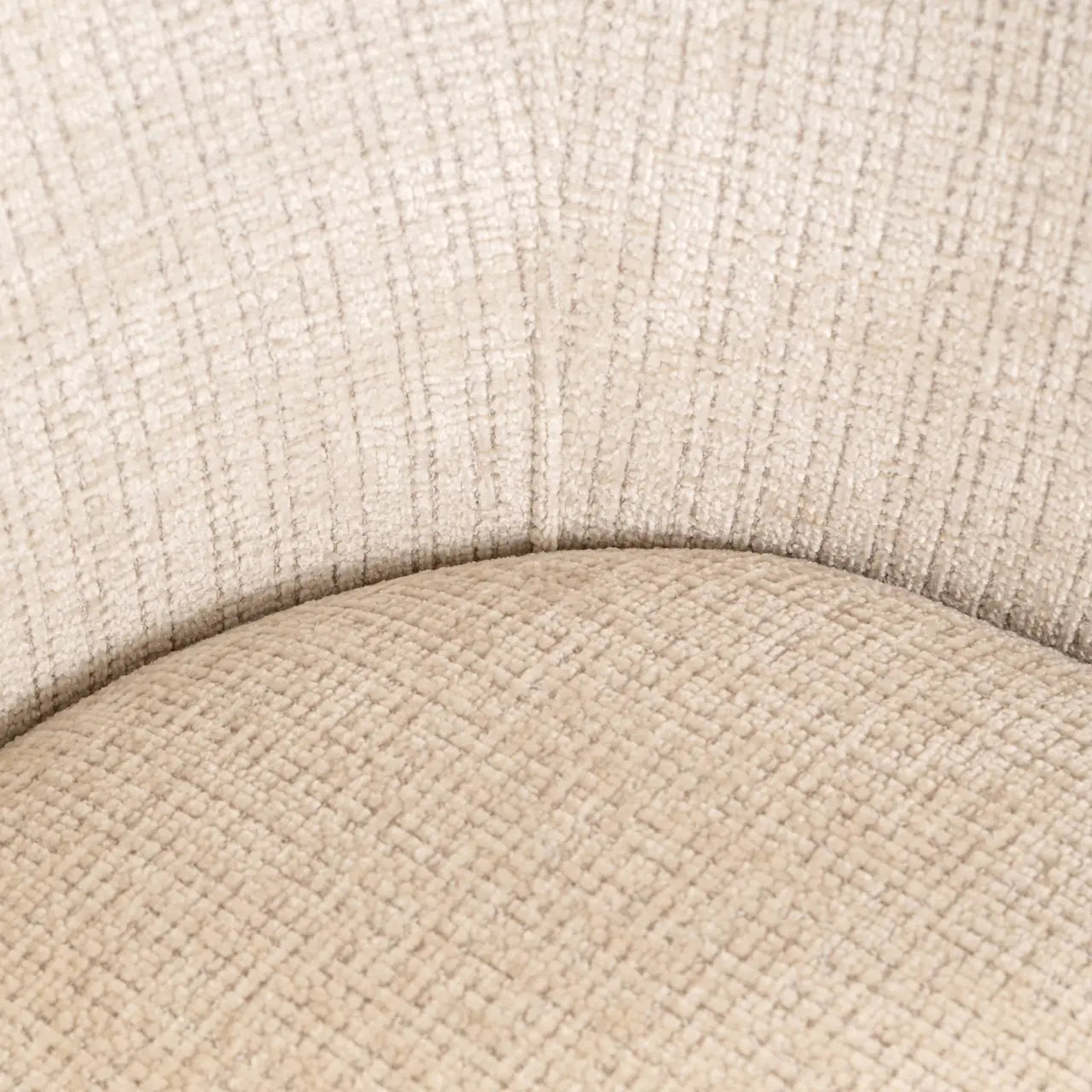 Dining chair Serenity niagara beige swivel fire retardant