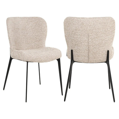 Dining chair Sergio natural linear