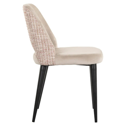 Dining chair Tabitha trendy rose (Set of 2)