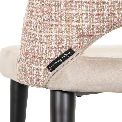 Dining chair Tabitha trendy rose (Set of 2)