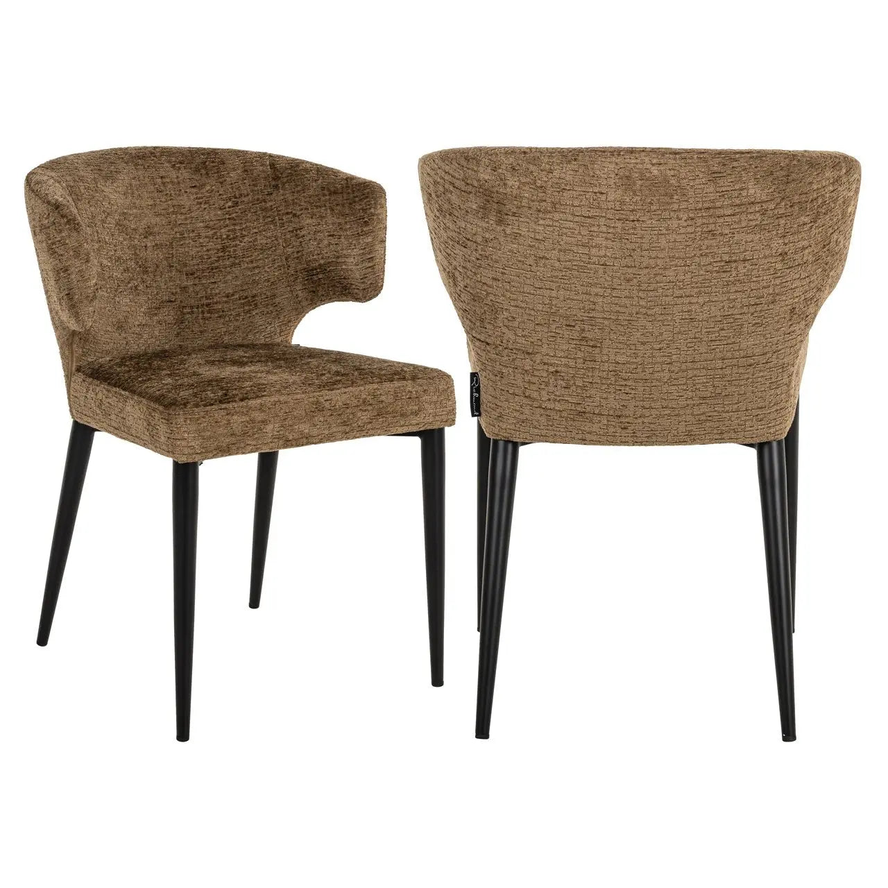 Dining chair Taylor brandy fusion fire retardant