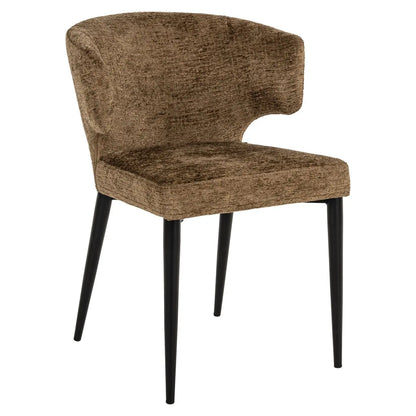 Dining chair Taylor brandy fusion fire retardant
