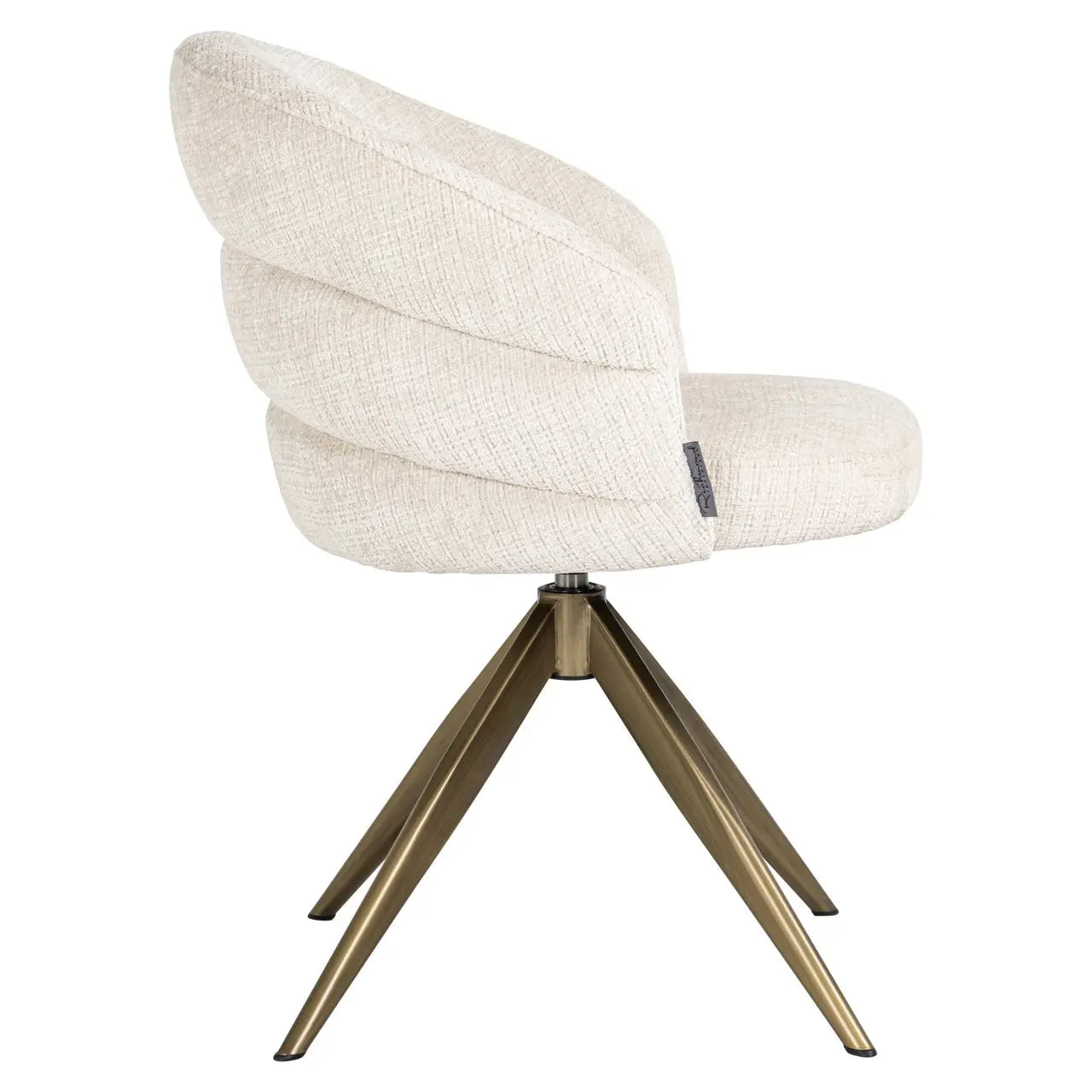 Dining chair Zendaya niagara beige swivel