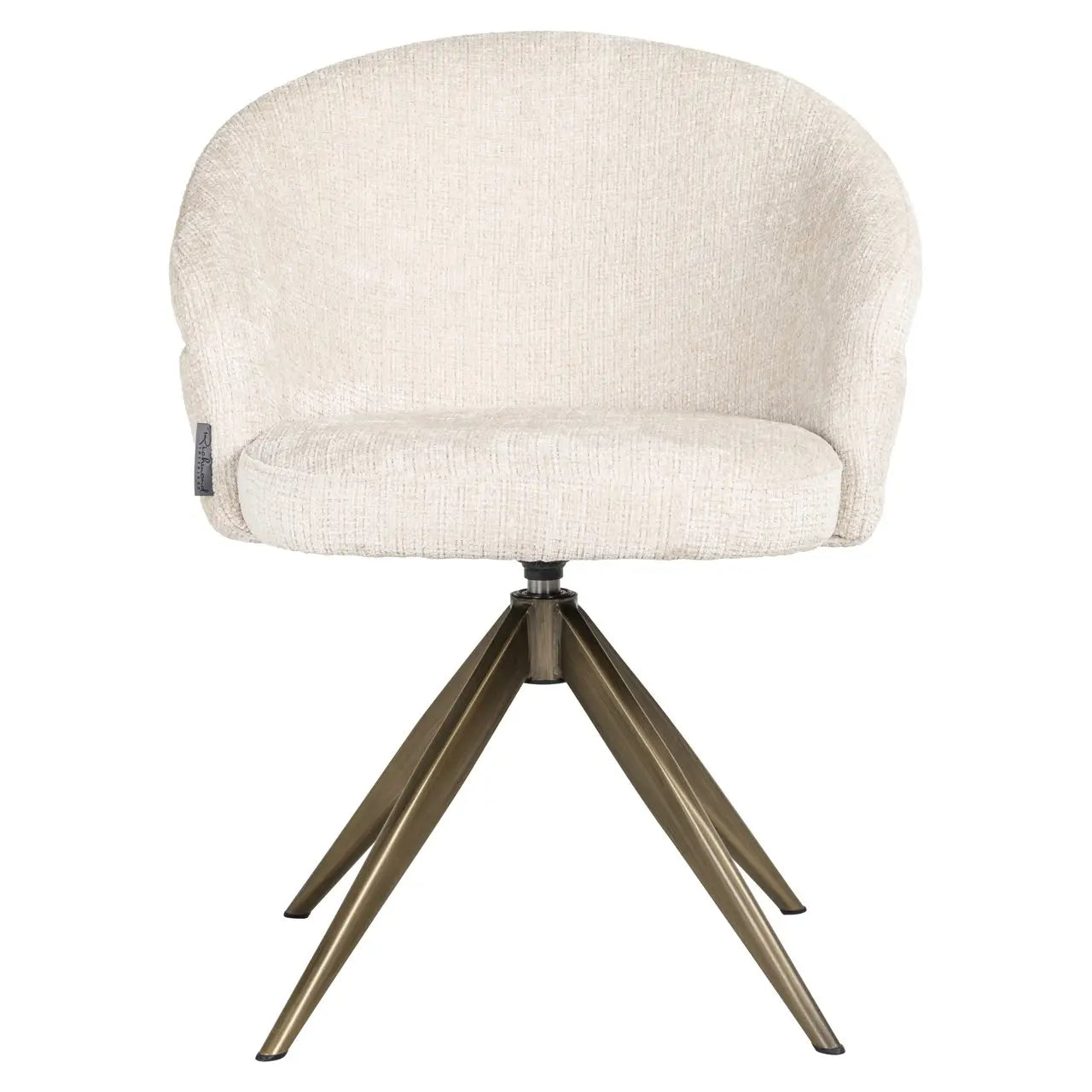 Dining chair Zendaya niagara beige swivel
