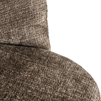 Dining chair Zendaya niagara stone swivel
