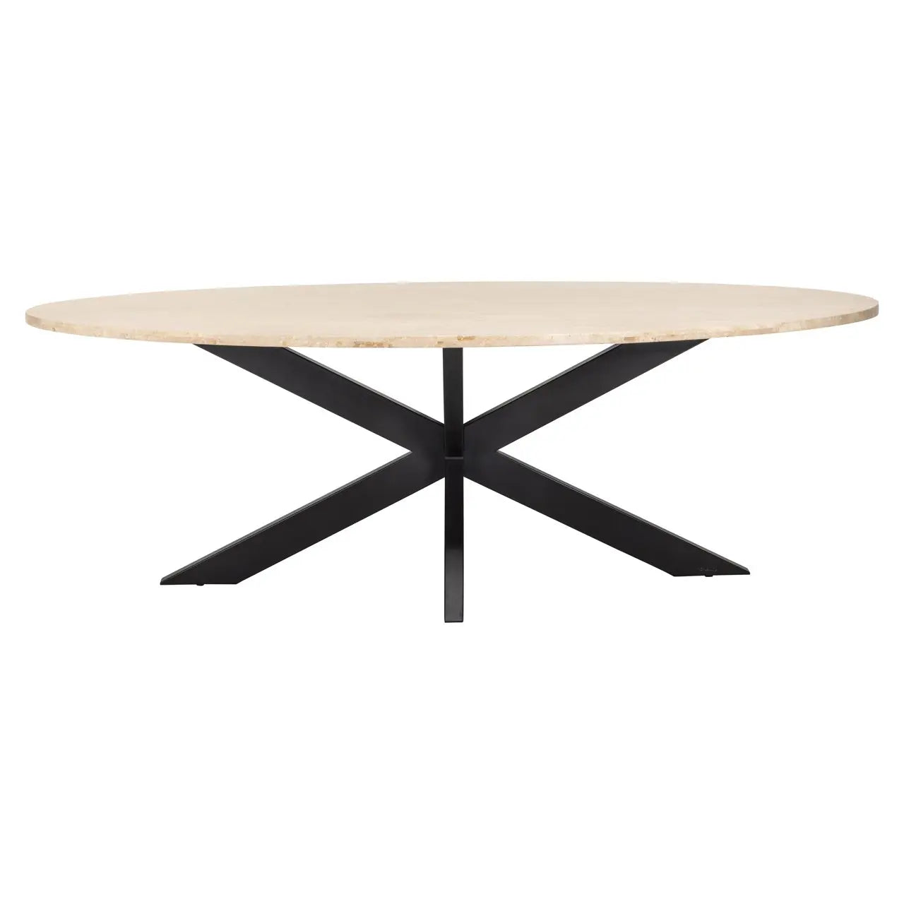 Dining table Avalon bronze oval 230
