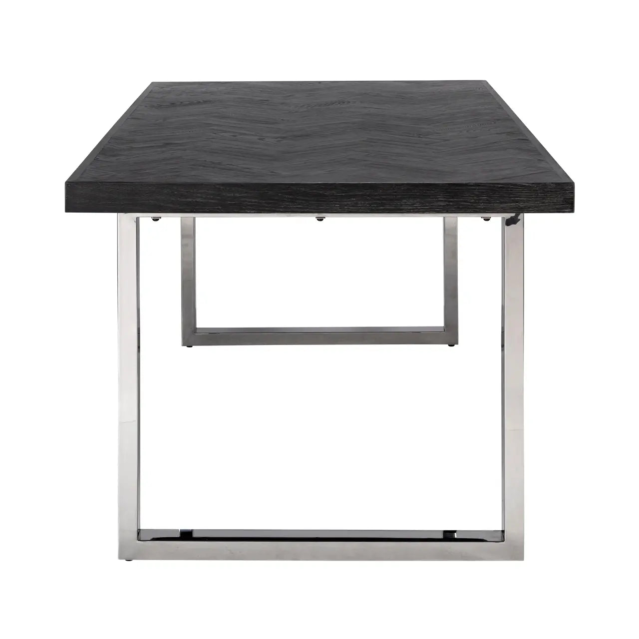 Dining table Blackbone Silver black rustic 220