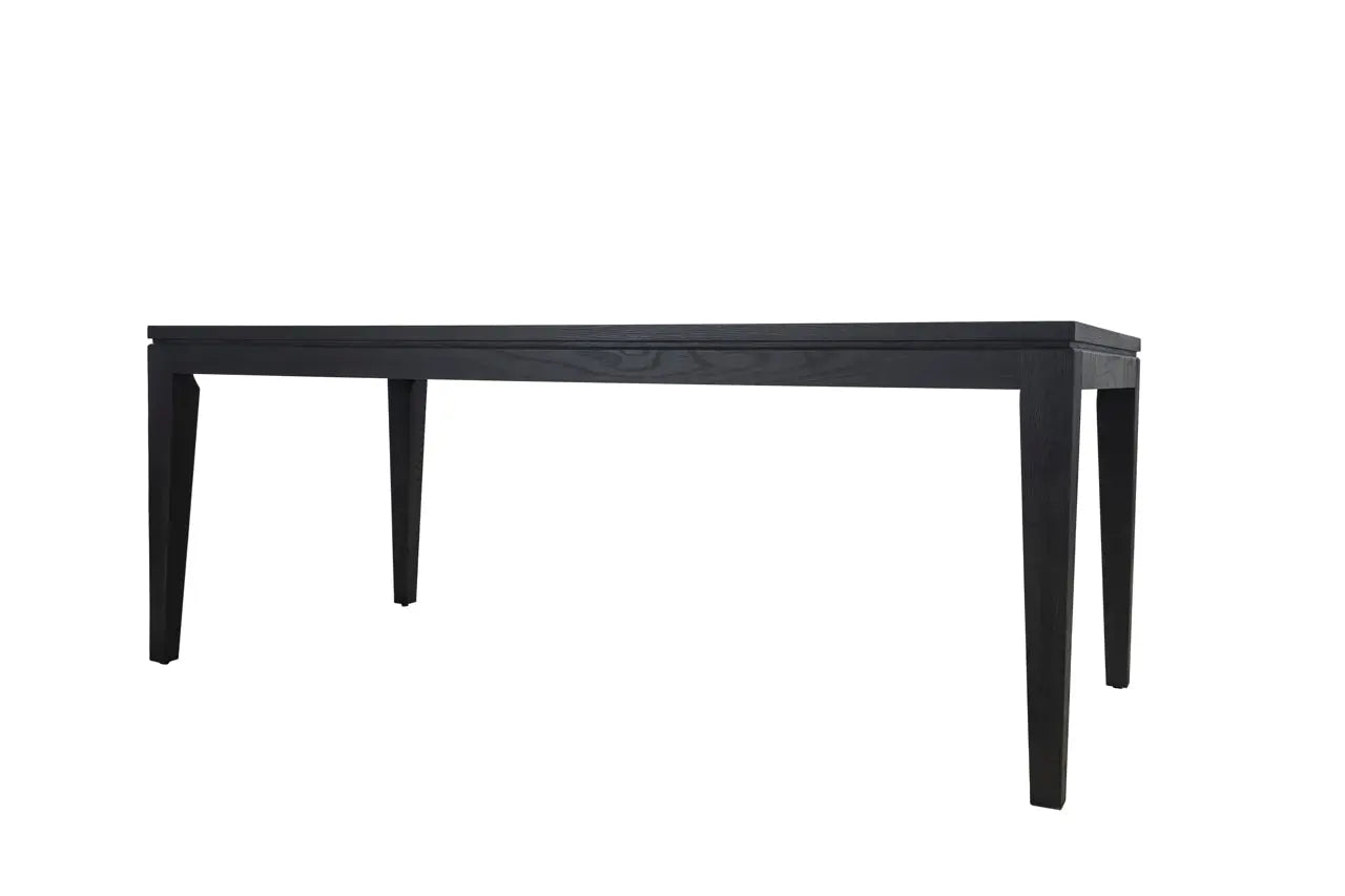 Dining table Blackbone black rustic 200
