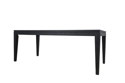 Dining table Blackbone black rustic 200
