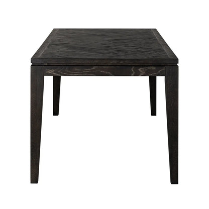 Dining table Blackbone black rustic 200