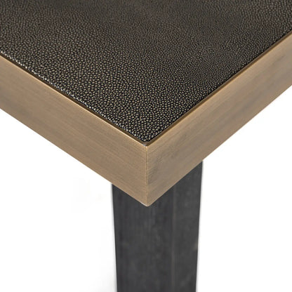 Dining table Bloomville brown incl. glass top 200