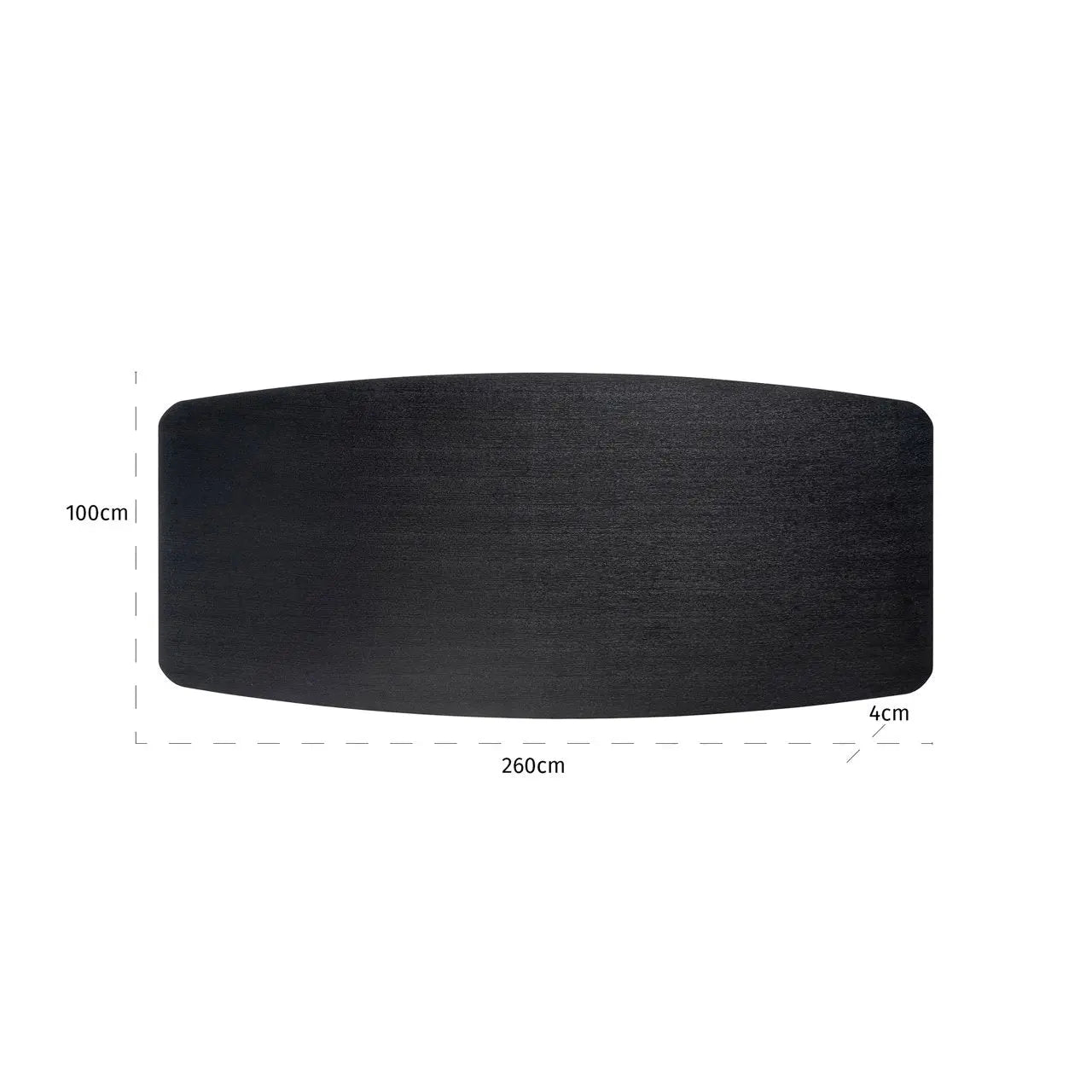 Dining table Bonvoy black 260