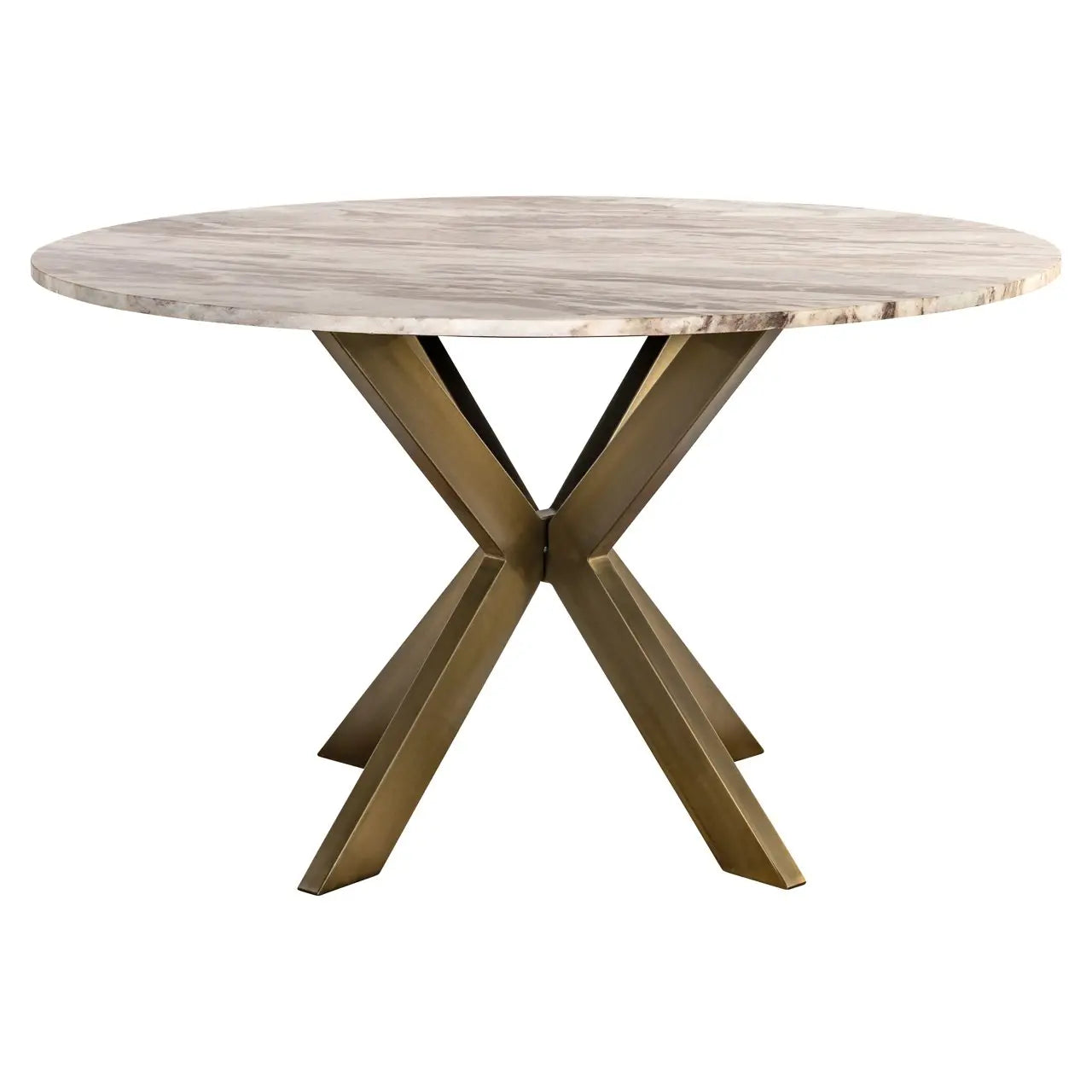 Dining table Bottega Blush beige 140Ø