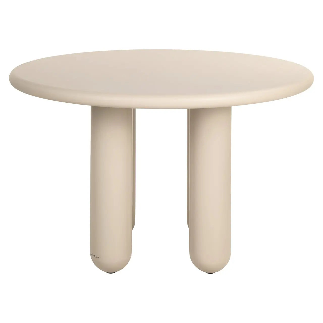 Dining table Calma beige 120Ø