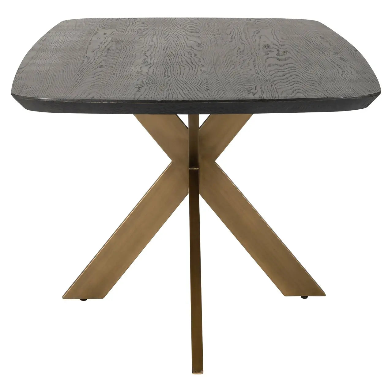 Dining table Cambon dark coffee danish oval 230